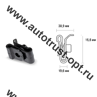 Клипса SKYWAY S05601099 ПВХ закладная для саморезов и винтов зажимы 0х16,6х38,9мм KJ-1303