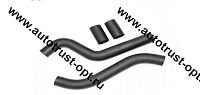 Р11. Комплект патрубков системы охл. двигателя для а/м ВАЗ 2108-21099  (4шт)