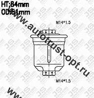 Фильтр топливный Asakashi 5vz (23300-62050) JN3205