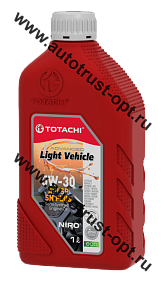 Масло моторное TOTACHI NIRO LV  5W30 API SP (бензин, п/синт) 1л