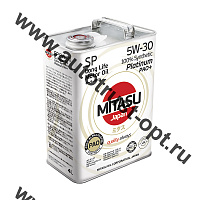 Масло моторное MITASU PLATINUM PAO SP 5W-30  4л синтетическое для бенз. двигат. MJ-111/4