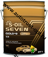S-OIL  GOLD #9 C3 SN/CF 5W30 Fully Synthetic ( DPF ) 20л