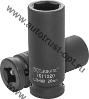 THORVIK Головка торцевая ударная глубокая 1/2" DR, 20мм