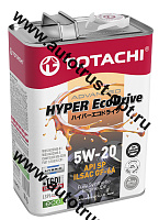 Масло моторное TOTACHI HYPER EcoDrive 5W20 API SP/GF-6A (бензин, синт) 4л