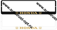 Рамка еврокнижка "Honda" черная (рельеф,золото) РЕ 01 01 00 (1.180Р)
