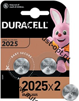 Батарейка DURACELL CR2025  (CN) 1 шт (на блист. 2шт)