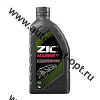 Масло моторное ZIC MARINE 2T (TC-W, TC-W2, TC-W3) 1л