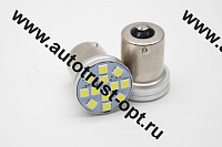 1156-3030-12W 12V (1шт) желтый светодиод