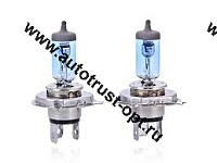 Лампа высокотемпературная Koito Whitebeam H4 12V 60/55W (100/90W) 3700K,  (P0746W)  комплект 2 шт