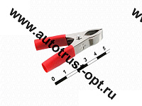 Зажим 8-0035 Red (крокодил)