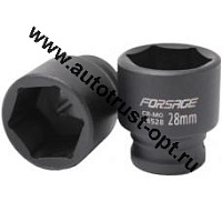 Forsage Головка ударная 6-ти гран. х28мм  1/2"  (F-44528)
