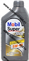 Mobil 1 Super 3000 X1 5W40 SN/SM/CF (синт)  1л