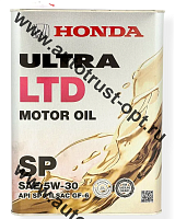 Масло моторное Honda ULTRA LTD 5W30 API SP/GF-6 (бензин, синт) 4л 