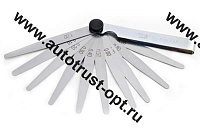 ТОП АВТО Щупы измерительные ИЗМЕРИТ, набор №4/100мм/13 листов (0.05-1.0 мм)  (ИЩ4100)