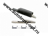 Зажим 8-0031 Black (крокодил)