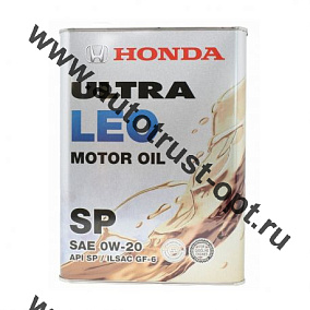 Honda ULTRA LEO 0W20 SP/CF-6  4л  Масло моторное
