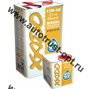 XADO Atomic Oil 15W40 CI-4 Diesel (мин) 0.5л