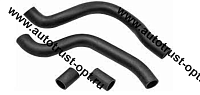 Р13 Комплект патрубков системы охл. двигателя для а/м ВАЗ 2110-11  (4шт)