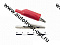 Зажим 8-0031 Red (крокодил)