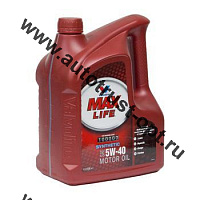 Valvoline MaxLife 5W40 SN (синт) 4л