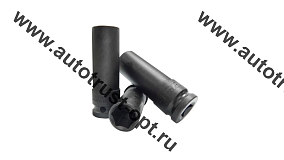 Forsage Головка ударная тонкостенная для колесных болтов и гаек 6-ти гран. х19мм  1/2" (F-4458519TH)