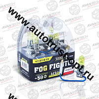 AVANTECH  Лампа высокотемпературная H3 12V55W (100W) 3000K  комплект 2 шт (AB3003)