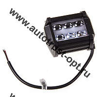 Фары светодиодные SKYWAY 92*65мм 12V/24V 18W 6000K 6диод. дальн. свет