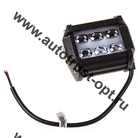 Фары светодиодные SKYWAY 92*65мм 12V/24V 18W 6000K 6диод. дальн. свет