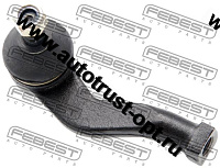 0121-KGC15L Febest Наконечник рулевой левый (45047-B9010)