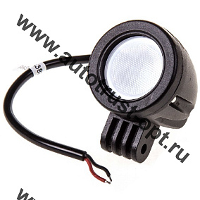 Фары светодиодные OF ROAD SKYWAY 55*55(72)*65мм круглая 12V/24V 10W 6000K 1 диод ближний свет