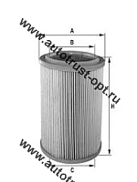 JHF Фильтр воздушный JA-216V/A-2007V (16546-7F000/16546-7F002) NISSAN