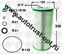Asakashi вставка масляная OE-620J (S156072160/ 156071340)