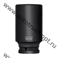 БелАК Ударная шестигранная глубокая головка 32мм, 1/2, CRV