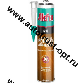 Akfix 610 Д4 Однокомпонентный полиуретановый  конструктивный клей 310 мл, прозрачный