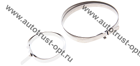 Хомут пыльника шруса "универсальный" (нержавейка) к-т 2 шт