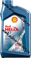 Shell Helix HX7 10W-40 SN/CF (A3/B4, п/синт), моторное масло,  1л