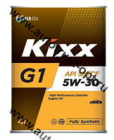 KIXX G1 5W-40 SP 4л TIN /Моторное синтетическое масло для бензиновых двигателей 