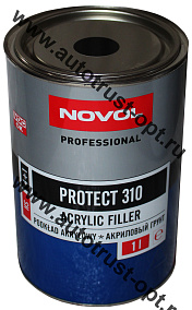 NOVOL Грунт акрил. 4+1 (черный) HS-310 1л +0,25л отвердитель