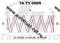 Пружина ТrustАuto TATY095R (48231-6B050) 