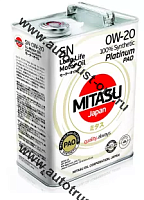 Масло моторное MITASU PLATINUM PAO SP  0W-20  4л синтетическое для бенз. двигат. MJ-110/4