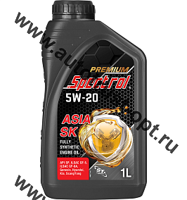Масло моторное Spectrol PREMIUM ASIA SK 5W20 API SP/GF-6A (бензин, синт) 1л