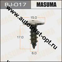 MASUMA Саморез 6х17мм (набор 10шт) BJ-017
