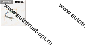 MDP-0023 Шайба (прокладка) для болта маслосливного, SUBARU 16*20.3*2.2 Masuma