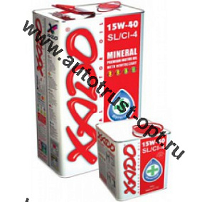 XADO Atomic Oil 15W40 SL/CI-4 (мин) 5л