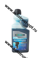 Ravenol Outboardoel 2T Mineral для 2-х такт.подвес. лодоч. двиг. (мин) 1л с дозатором