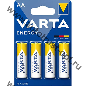 Батарейка VARTA LR6/4BL ENERGY 4106  1 шт (на блист. 4 шт)