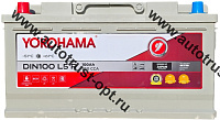 АКБ YOKOHAMA   DIN L5 R  100 а/ч Platinum  CCA 850 (353*175*190)