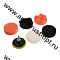 TORSO Круг для полировки, 75мм набор 7 предметов