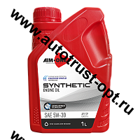AIM-ONE Fully Synthetic Engine Oil SAE  5W-30, ILSAC GF-5, API SP, 1л (cинтетическое моторное масло)