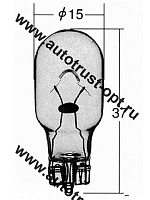 Абц 12V 16W   W2.1x9.5d T16 "Koito" (1781)